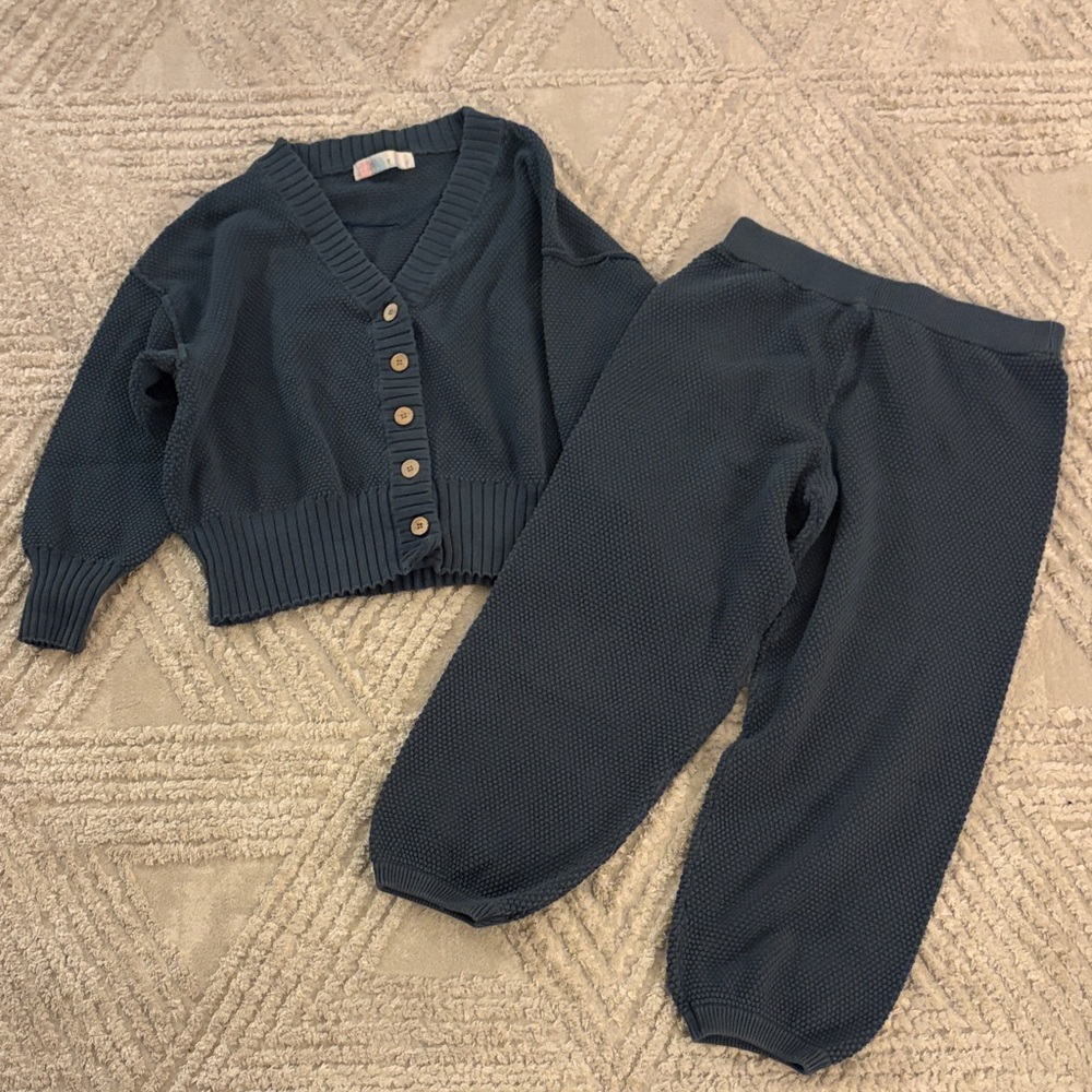 FP Beach Hailee cardi set in color balsam